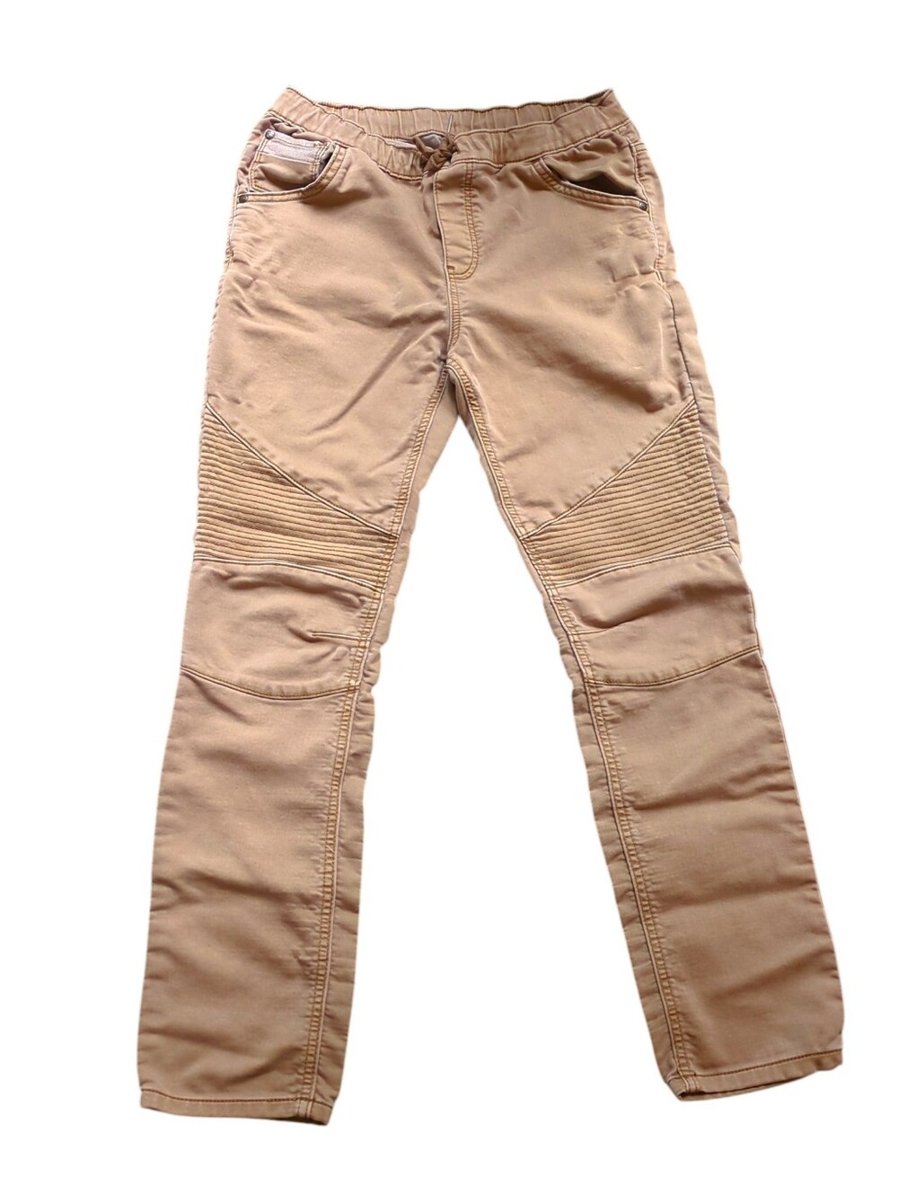 Art Class Moto Pants, Boys 16, Slim Fit Ribbed Knee, Pull On Cotton Joggers